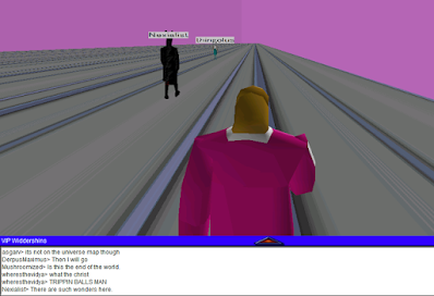 Captura de pantalla de chat en WORLDS