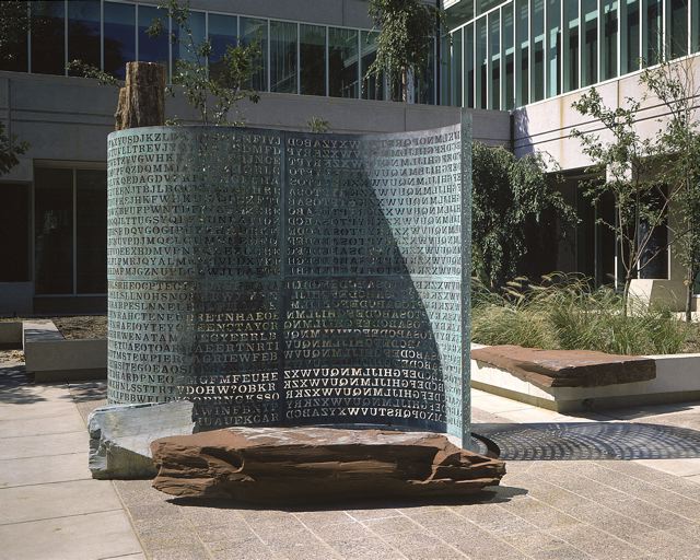 Kryptos sculptor