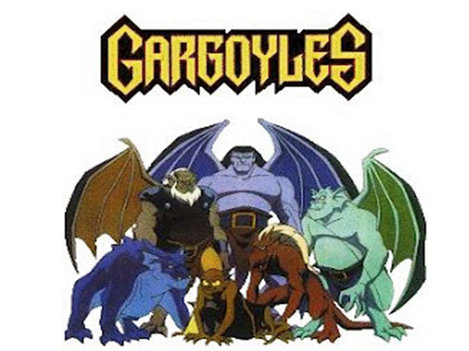 Gif de la serie animada Gargolas