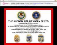 hidden site seized